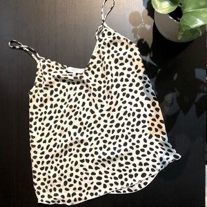 Babaton by Aritzia 100% silk tank camisole